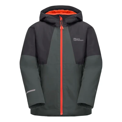 Abbildung von Jack Wolfskin Actamic INS K Outdoorjacke für Kinder, Größe: 116, Slate green
