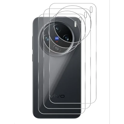 Abbildung von GIOPUEY [3 Stück Rückseite Folie Kompatibel mit VIVO X200 Pro Mini, Ultra Dünn Flexibles TPU, Kratzfest, Kompatible Hülle, ölbeständig, Glatt Transparent