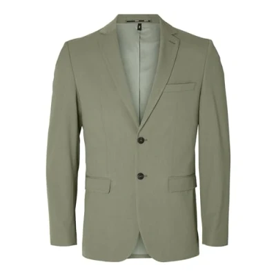 Abbildung von Selected Homme SLIM FIT Anzugsakko, Herren, Größe: 58, Vetiver