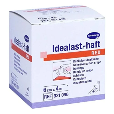 Abbildung von Idealast haft Color Binde 6 Cmx4 M Rot 1 St