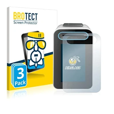 Abbildung von BROTECT Schutzglas für Cherry eHealth Terminal ST 1506 (3 Stück) Schutzfolie Panzer Folie Glas [Extrem Kratzfest 9H, Anti Fingerprint,
