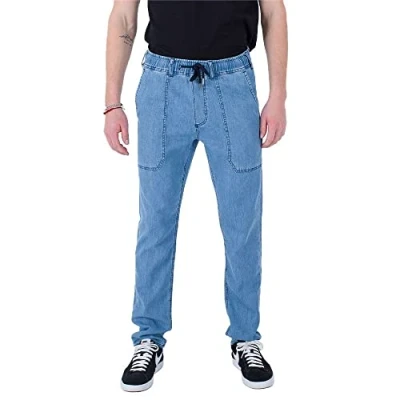 Abbildung von Hurley Herren M Oceancare Chambray Hose Freizeithose, Denim22, 32