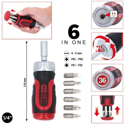 Abbildung von KS TOOLS 159.2025 Schraubendreher 113, 30 magnetisch