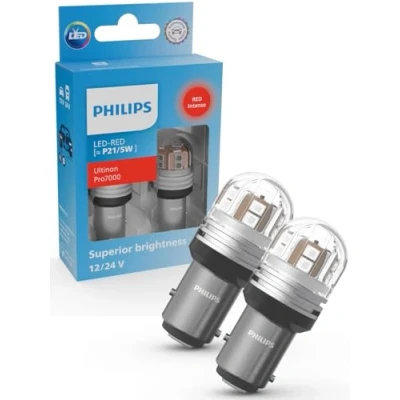 Abbildung von Glühlampe, Brems /Schlusslicht PHILIPS 11499RU70X2