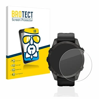 Abbildung von BROTECT Schutzglas für Garmin Epix Pro (Gen 2) (42 mm) Schutzfolie Panzer Folie Glas [Extrem Kratzfest 9H, Anti Fingerprint, Ultra Transparent]