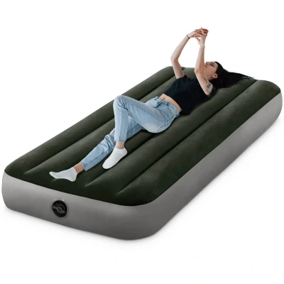 Abbildung von Intex Luftbett Indoor &amp; Outdoor Cot Jr. Twin Prestige Downy 191x76x25 64106