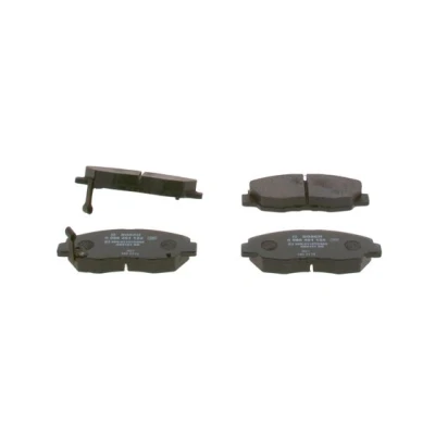Abbildung von BOSCH 0 986 461 124 Bremsbelagsatz Low Metallic mit akustischer Verschleißwarnung HONDA: ACCORD 4 Coupe, CIVIC 8 Stufenheck,