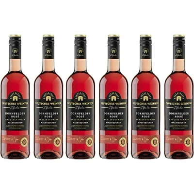 Abbildung von Deutsches Weintor Dornfelder Roséwein Halbtrocken (6 x 0.75 l)