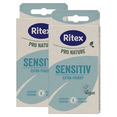 Abbildung von Ritex Pro Nature Sensitiv extra feucht Kondome