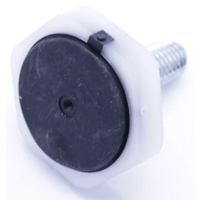 Abbildung von Whirlpool Indesit 488000592385 Fuß C00592385 stelvoet L27 H31.3