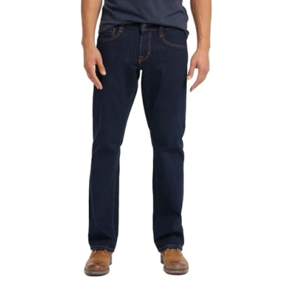 Abbildung von Mustang Oregon Jeans Bootcut, Herren, Größe: 33x32, Dark blue denim