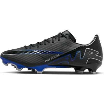 Abbildung von Nike Performance ZOOM Vapor 15 Academy FG/MG Fußballschuh Nocken, Herren, Größe: 45.5, Black/chrome/hyper royal Schuhe
