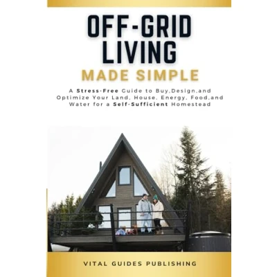 Abbildung von Off Grid Living Made Simple: a Stress Free Guide to Buy, Design, and Optimize Your Land, House, Energy, Food, Water for Self Sufficient Homestead