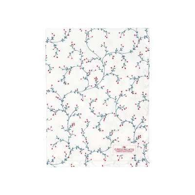 Abbildung von Greengate Lucie Geschirrtuch white 70x50cm