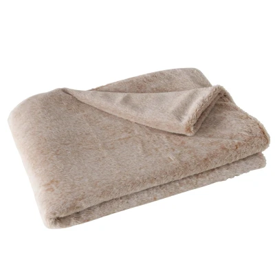 Abbildung von Boltze Lenon Decke Polyester beige 150cm (1 Stück)