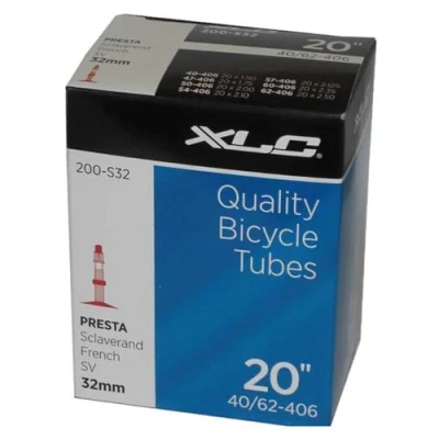 Abbildung von XLC Unisex Erwachsene Fahrradschlauch 2508200410 Fahrradschlauch, Schwarz, 20 x4.0/4.9 33 mm