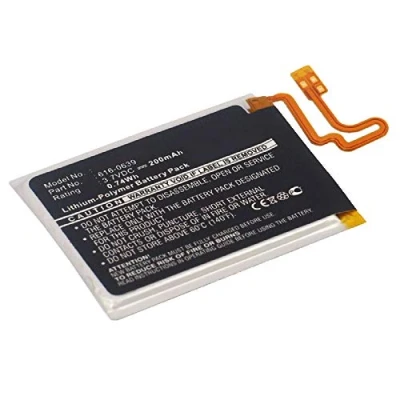 Abbildung von subtel® Ersatzakku 616 0639, 0640 Ersatz Akku für Apple iPod Nano 7 Gen. A1446 MP3 / MP4 Music Player 200mAh Zusatzakku 0640, Batterie