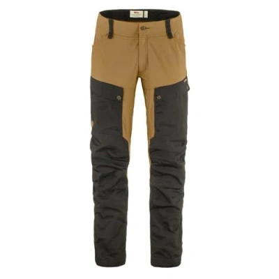 Abbildung von Fjallraven 87176 030 232 Keb Trousers M Pants Herren Dark Grey Buckwheat Brown Größe 58/R