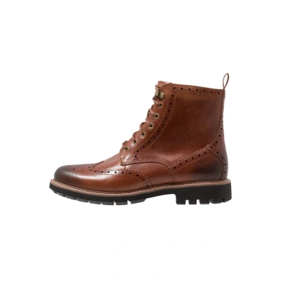 Abbildung von Clarks Batcombe LORD Schnürstiefelette, Herren, Größe: 41.5, Dark tan Schuhe
