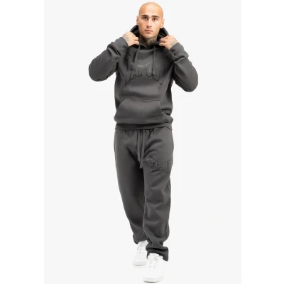 Abbildung von Tapout Herren Jogginghose Normale Passform Lifestyle Basic Jogger Anthracite/Black XXL