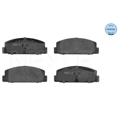 Abbildung von MEYLE 025 240 4514 Bremsbelagsatz ORIGINAL Quality Hinterachse exkl. Verschleißwarnkontakt mit Anti Quietsch Blech MAZDA: 6 Sport, Station Wagon