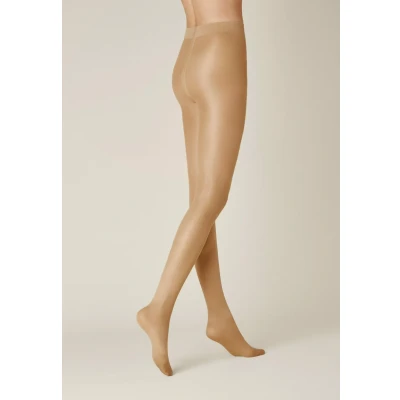 Abbildung von KUNERT Damen Strumpfhosen Satin Look 40 semi blickdicht glänzend DEN Puder 3550 44 46