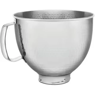 Abbildung von KitchenAid Edelstahlschüssel 4,8 l Gehämmert 5ksm5ssbhm Stainless Steel