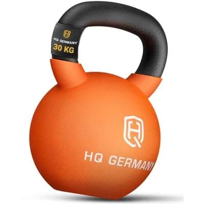 Abbildung von HQ Germany® Neopren Kettlebell Vollguss 2 32kg Starter Sets ±2,0% Gewichtstoleranz, Gewicht:30KG