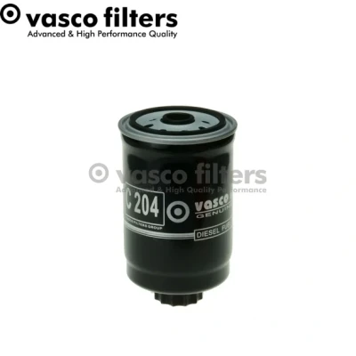 Abbildung von DAVID VASCO C204 Kraftstofffilter Anschraubfilter, mit Wasserablassschraube VOLKSWAGEN: Polo IV Schrägheck, Transporter 5 Bus, Multivan (7HM