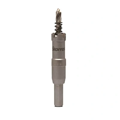 Abbildung von Starrett Hartmetall Lochsäge CTD17 TCT Tiefschnitt für Metall Edelstahl Eisen Aluminium 17mm