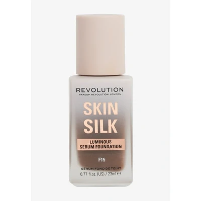 Abbildung von Makeup Revolution SKIN SILK Serum Foundation Foundation, Größe: 23 ml, F15