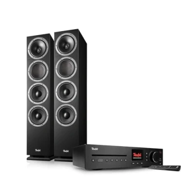 Abbildung von Teufel THEATER 500 KOMBO 2 Lautsprechersystem (Bluetooth, Kabel und WLAN, 200 W, HDMI ARC CEC, Spotify, DAB+/FM Radio, Internet Bluetooth)