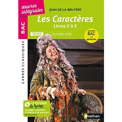 Abbildung von La Bruyère, Les Caractères Livres V à X: Parcours associé : comédie sociale