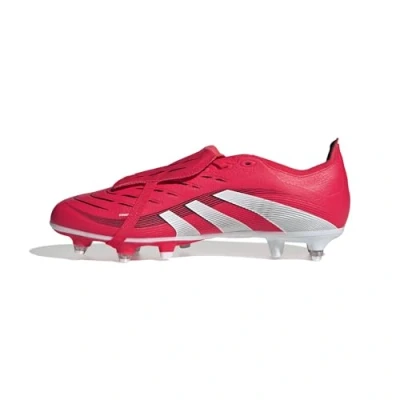 Abbildung von adidas Performance Predator League FOLD OVER Tongue SOFT Ground Fußballschuh Stollen, Herren, Größe: 42, Lucid red/footwear white/core black Schuhe