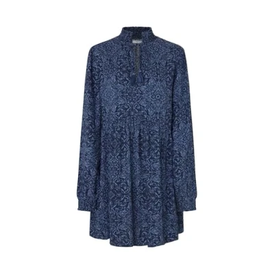 Abbildung von Pepe Jeans Damen Claudia Kleid, Blau (Dulwich Blue), S