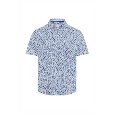 Abbildung von BRAX Style DAN Hemd, Herren, Größe: Large, Navy