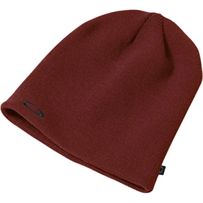 Abbildung von Oakley Herren FINE Knit Beanie, Iron Red, One Size