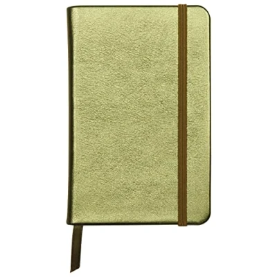 Abbildung von Clairefontaine 400097C Notizbuch (mit Perlmutt Effekt mit festem Deckel aus Leder, DIN A6, 10,5 x 14,8cm, 72 Blatt, blanko, Gummizugverschluß, Lesezeichen) 1 Stück grün