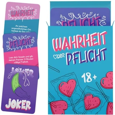 Abbildung von Wahrheit oder Pflicht Paar Spiele für Paare, Erotik, Sex Spielzeug Liebe Kartenspiel, Jahrestag Geschenk Ihn &amp; Sie, Partner Geschenke, Erotikspiele Freund, Sexspielzeug Pärchen Spiel