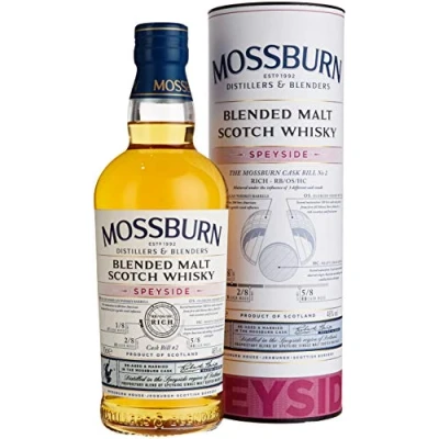 Abbildung von Mossburn Distillers Speyside Cask No. 2 &#039;&#039;Rich&#039;&#039; n.v. Blended Whisky (1 x 0.7 l)