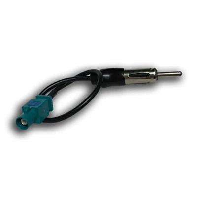 Abbildung von vhbw Antennen Adapter Fakra Stecker auf Din 150Ohm kompatibel mit Audi, BMW, Citroen, Dacia, FIAT, Mercedes, Peugeot, Renault, Seat, Skoda, VW