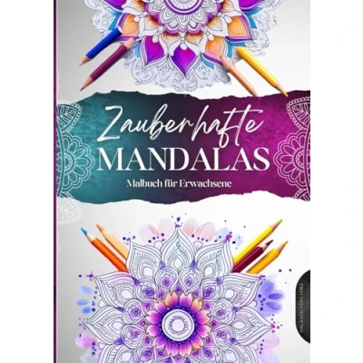 Abbildung von Einfache Mandalas für Erwachsene Malbuch mit beruhigenden Mustern zur Entspannung und Achtsamkeit: entspannenden 58 Mandala ... Malbücher Erwachsene, Band 1)