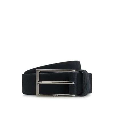 Abbildung von BOSS Calindo Gürtel, Herren, Größe: 100, Dark blue