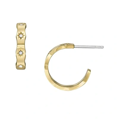 Abbildung von Fossil Sutton Ohrringe goldcoloured, Damen, Größe: One Size, Gold coloured