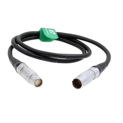 Abbildung von HangTon 24 V Stromkabel Verlängerung für ARRI Alexa 35, Mini LF, Mini, Amira Kamera, 8 polige Buchse auf poligen Stecker, 2 m