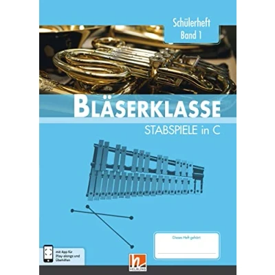 Abbildung von Leitfaden Bläserklasse. Schülerheft Band 1 Stabspiele: in C. Klasse 5. inkl. HELBLING Media App