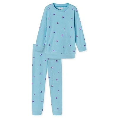 Abbildung von Schiesser World Nachtwäsche Set für Kinder, Größe: 92, Aqua