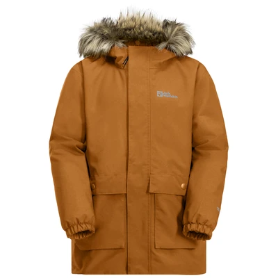 Abbildung von Jack Wolfskin COSY 3IN1 Parka für Kinder, Größe: 176, Autumn leaves