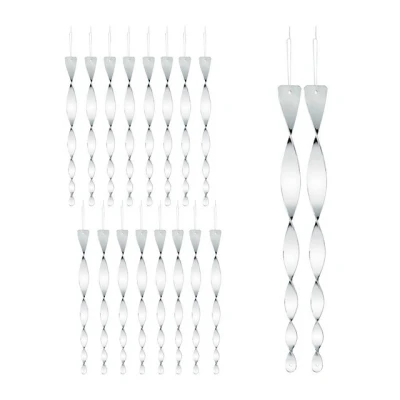 Abbildung von relaxdays Vogelabwehr Windspiel Spirale 18er Set, (Set, Set), A