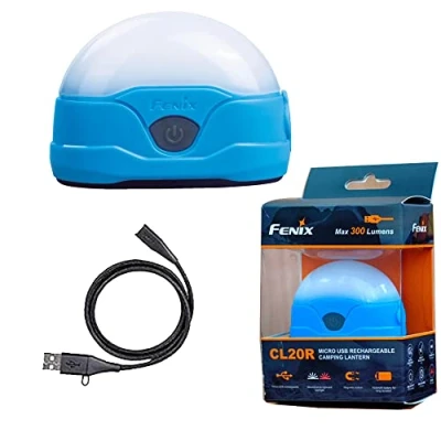 Abbildung von fenix Unisex Adult CL20R LED Campingleuchte Blau, small
